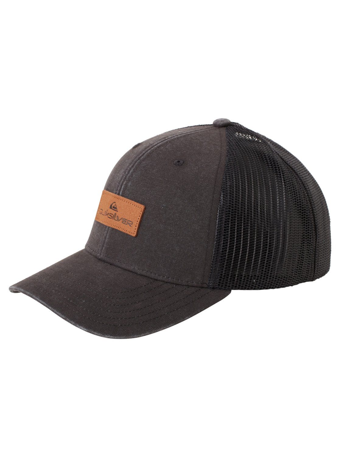 Black Trucker The Cap Quiksilver Hatch Down