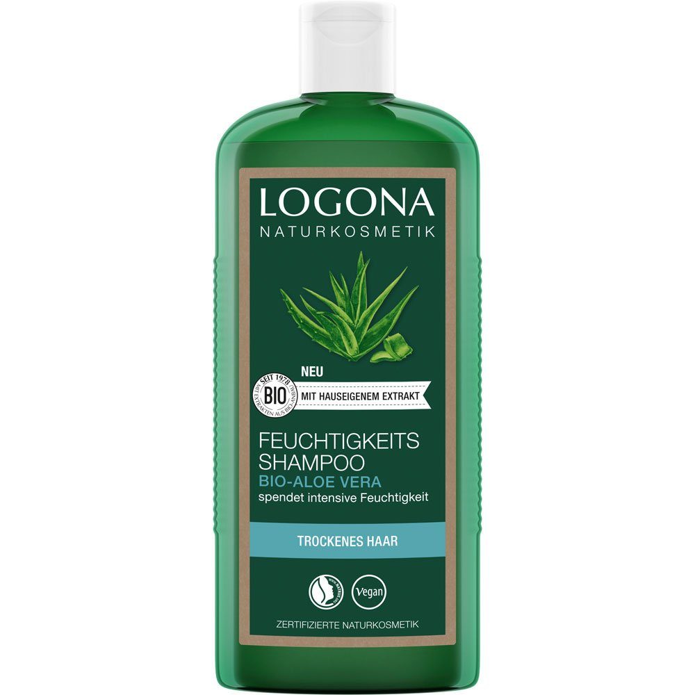 LOGONA Haarshampoo Feuchtigkeits Shampoo, 250 ml