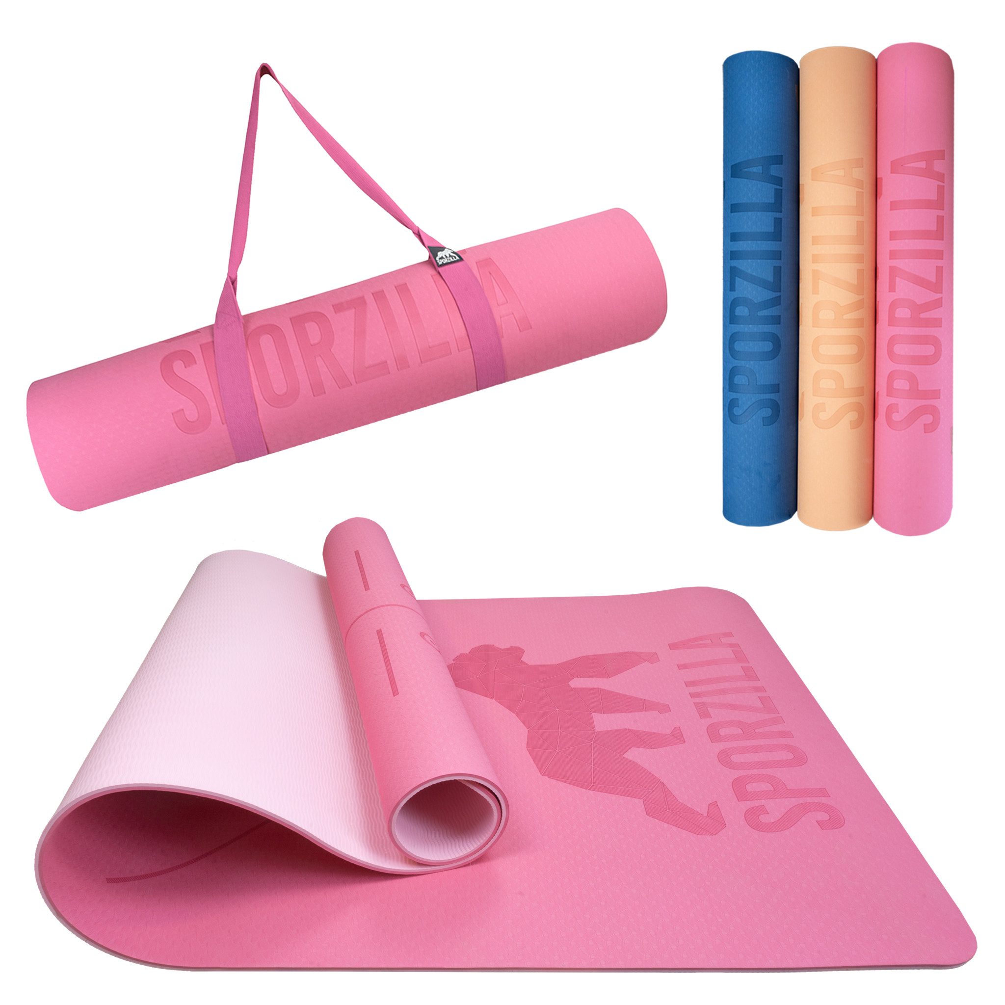 Fitnessmatte XL Yogamatte extra breit 80 cm