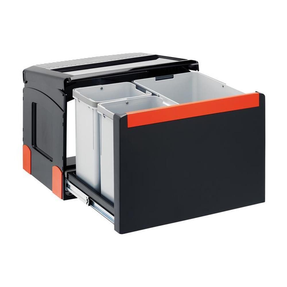 FRANKE Einbaumülleimer Sorter Cube 50 Handauszug 3-fach