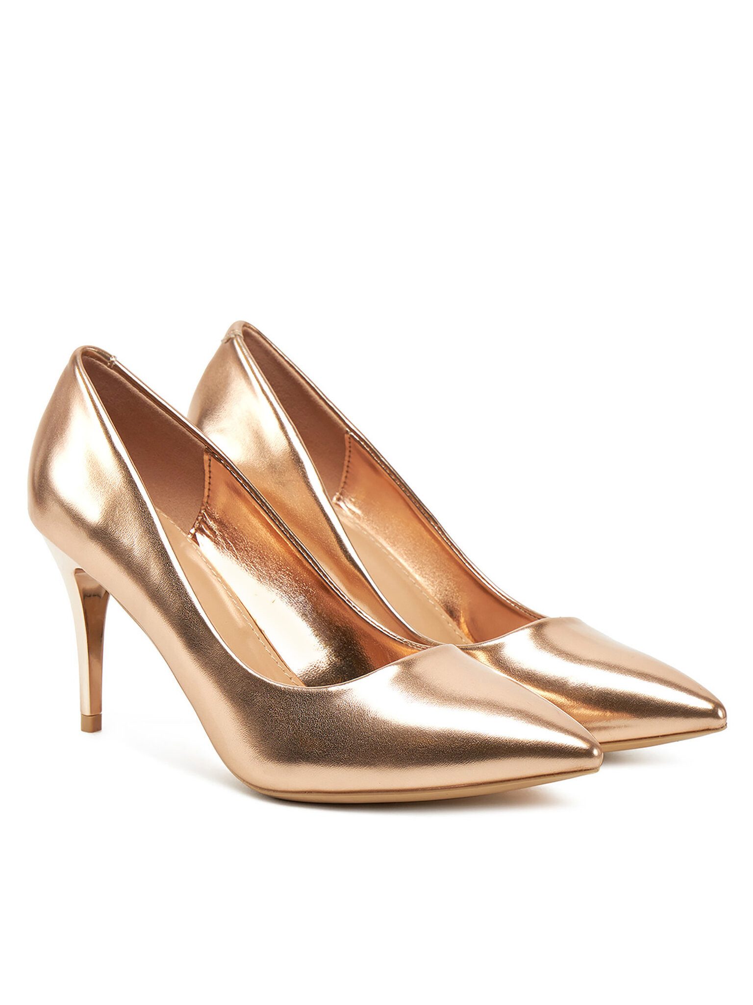 DeeZee Deezee Damen High Heels Beige DZ0023 High-Heel-Stiefel