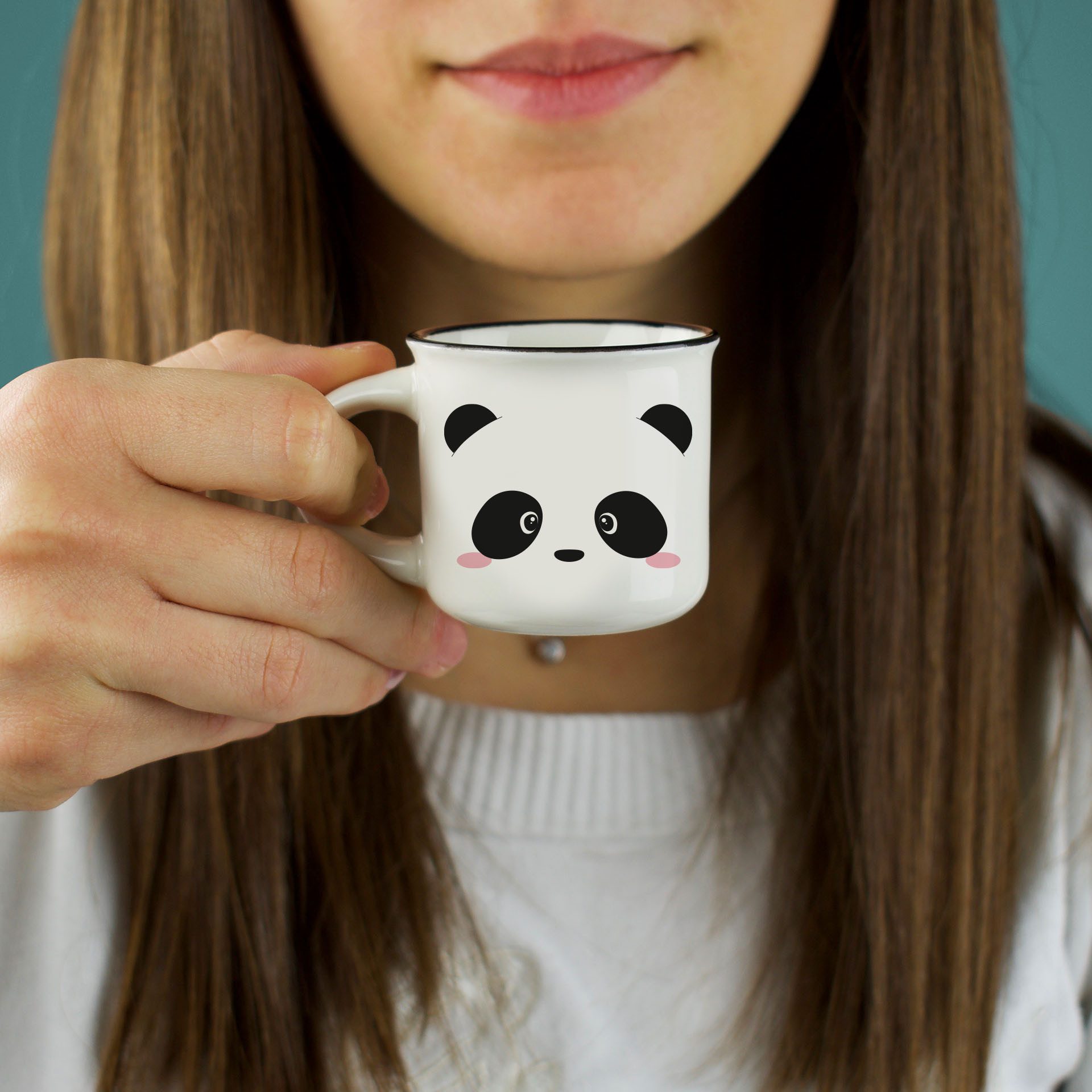 Legami Espressotasse Legami 2 Espressotassen Espresso for two Panda