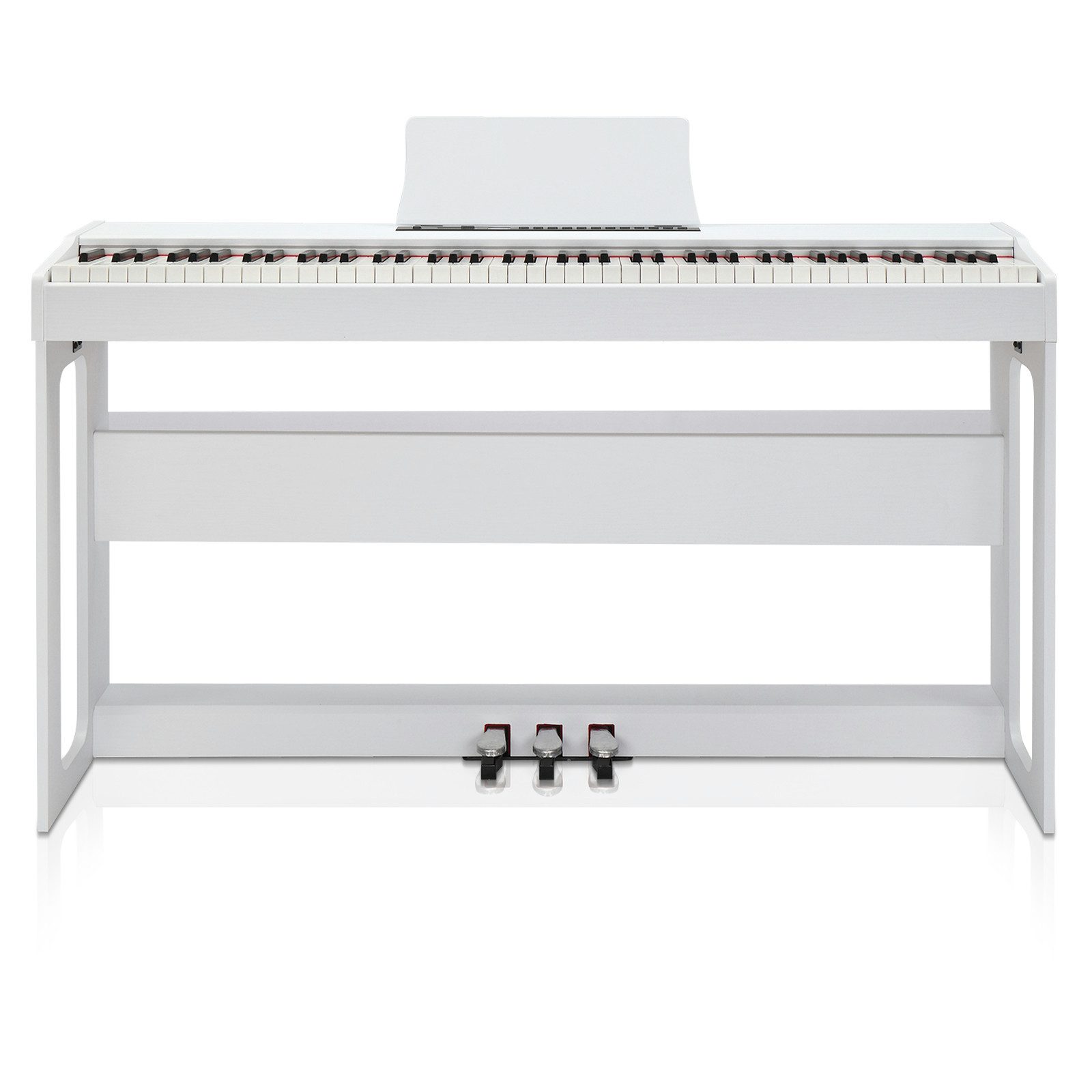 Digitalpiano 88 Tasten mit Hammermechanik, Voll Gewichtete Tastatur