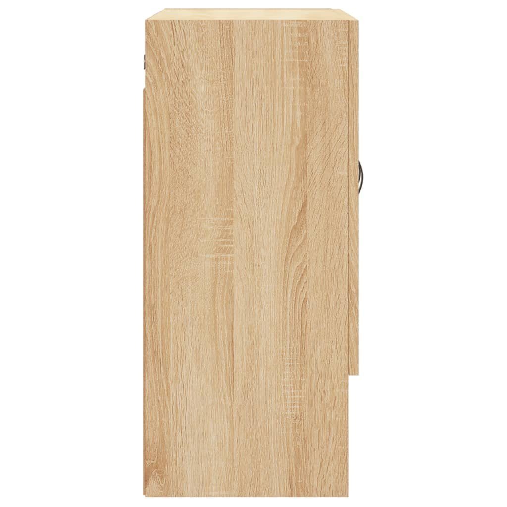 vidaXL Fächerschrank Wandschrank cm (1-St) Holzwerkstoff Sonoma-Eiche Eiche 60x31x70 Sonoma