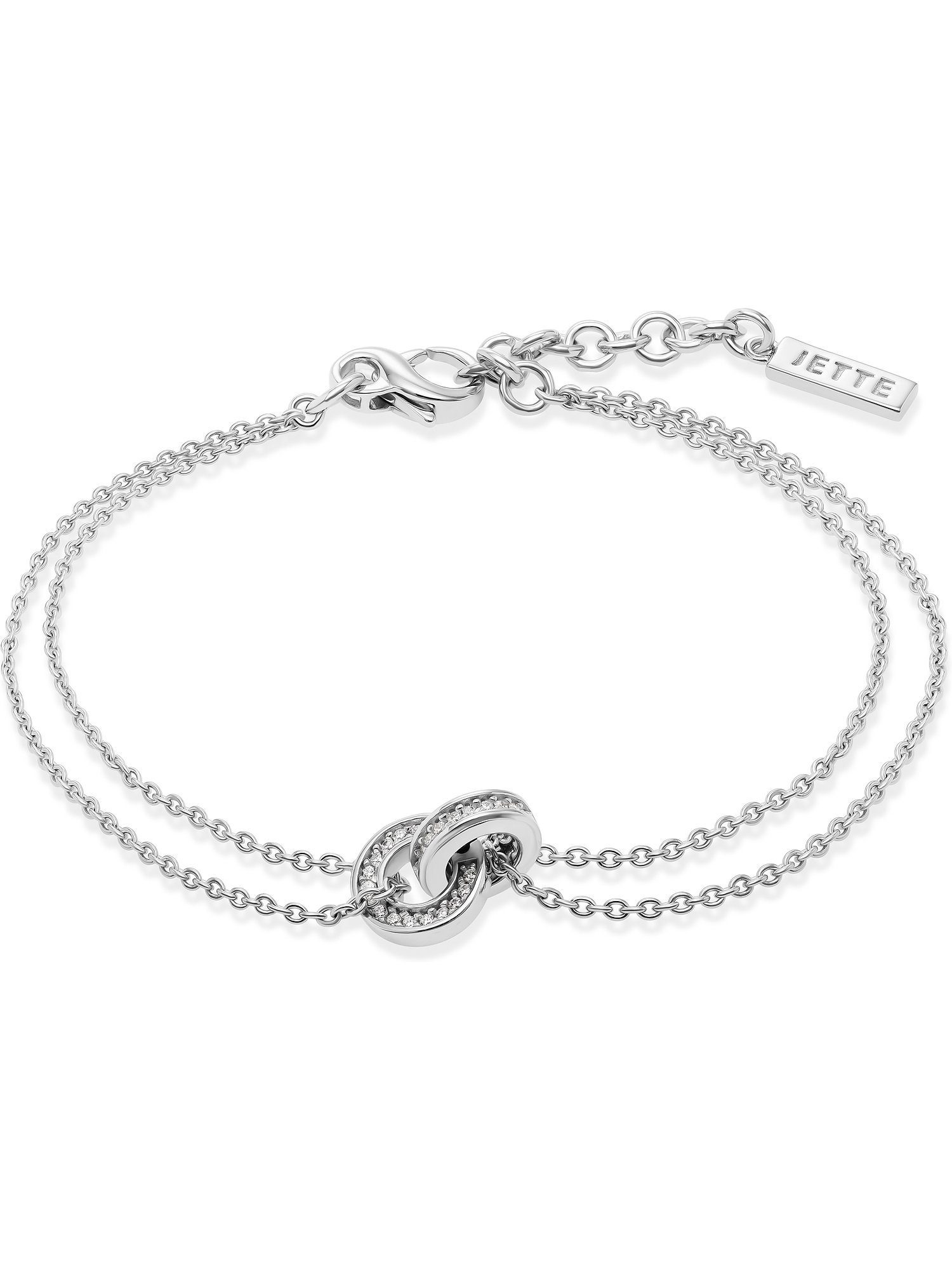 925er JETTE Silber JETTE Zirkonia Armband 27 Damen-Armband