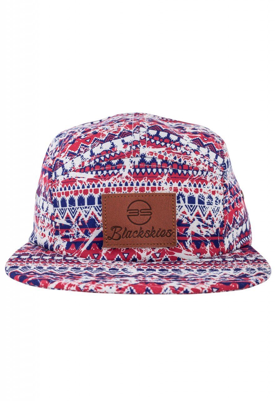 Blackskies Snapback Cap Quetzalcoatl 5-Panel Cap - Aztek