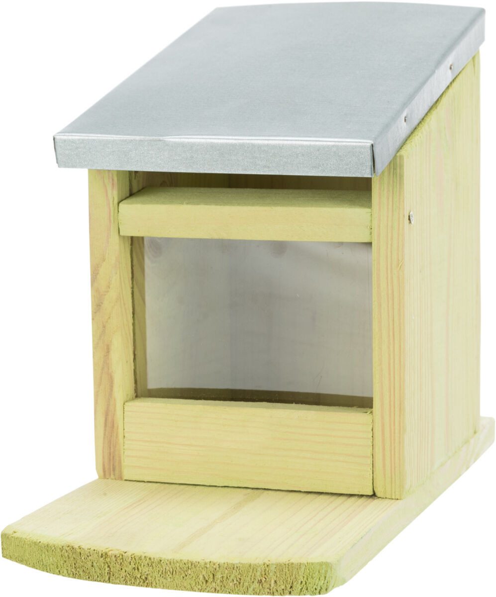 TRIXIE Futterspender Futterstation für Eichhörnchen - diverse - 12 × 18 × 24 cm