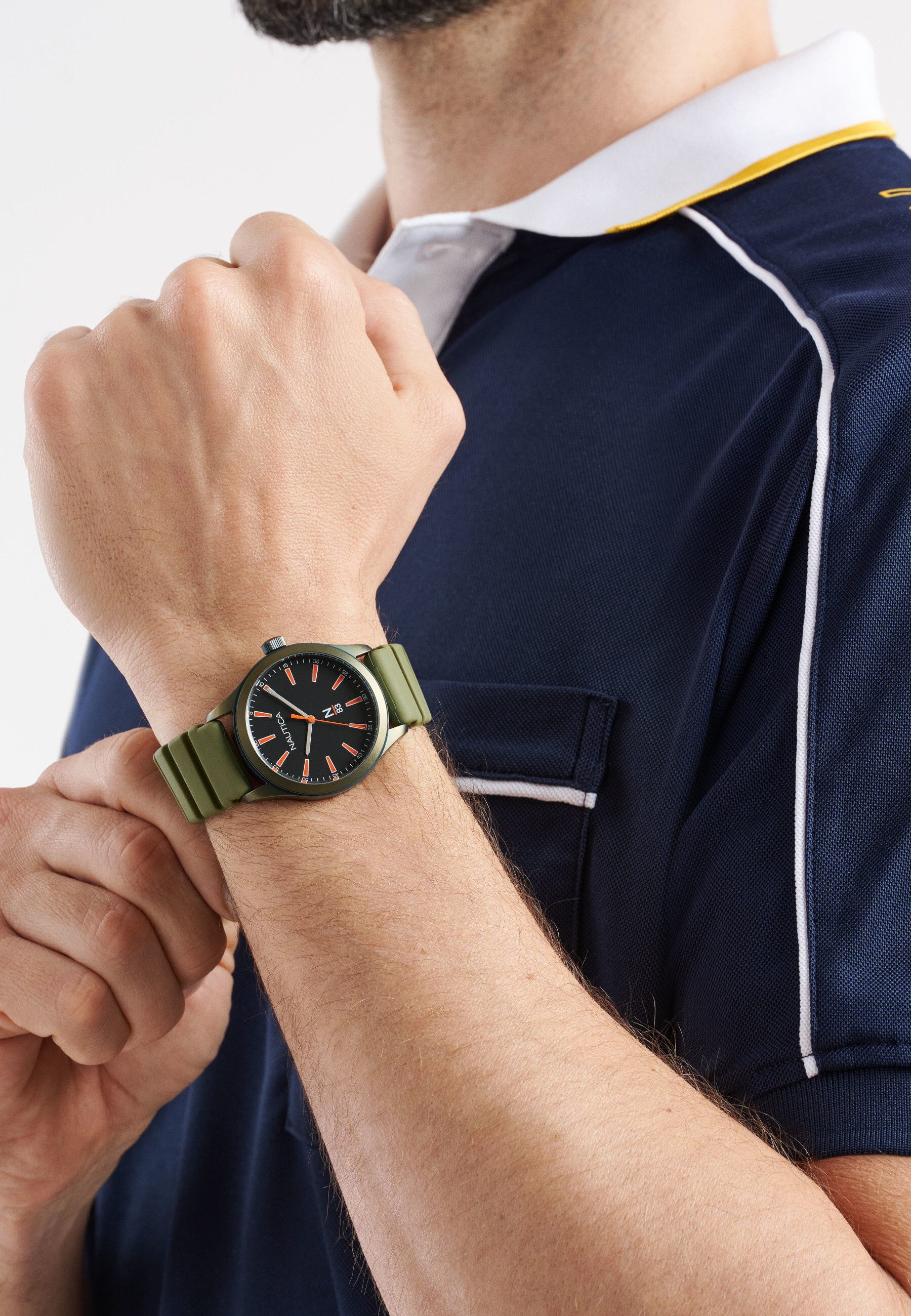 NAUTICA Quarzuhr HANNAY BAY, (1-tlg., Not a set – not applicable to this product), Quartz Analog
