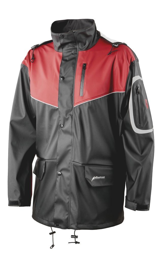 Albatros Regenjacke Wasserdicht, Winddicht, Kapuze