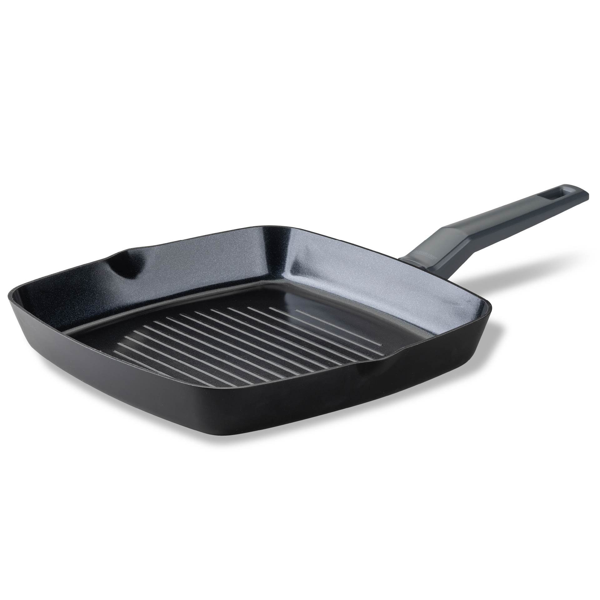FACKELMANN Grillpfanne 28cm Statement – Keramik-Antihaft, Recyceltes Aluminium, Induktion