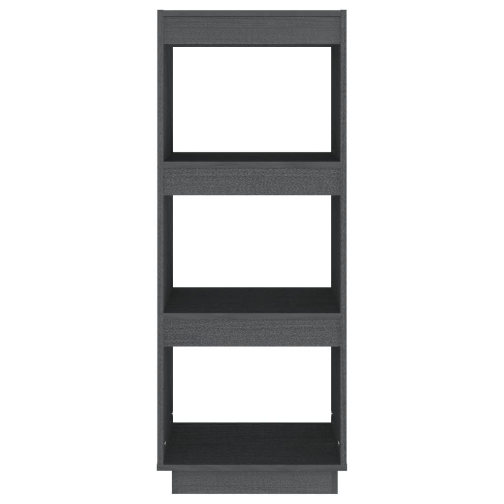 Massivholz Grau 40x35x103 Bücherregal/Raumteiler Bücherregal furnicato cm Kiefer
