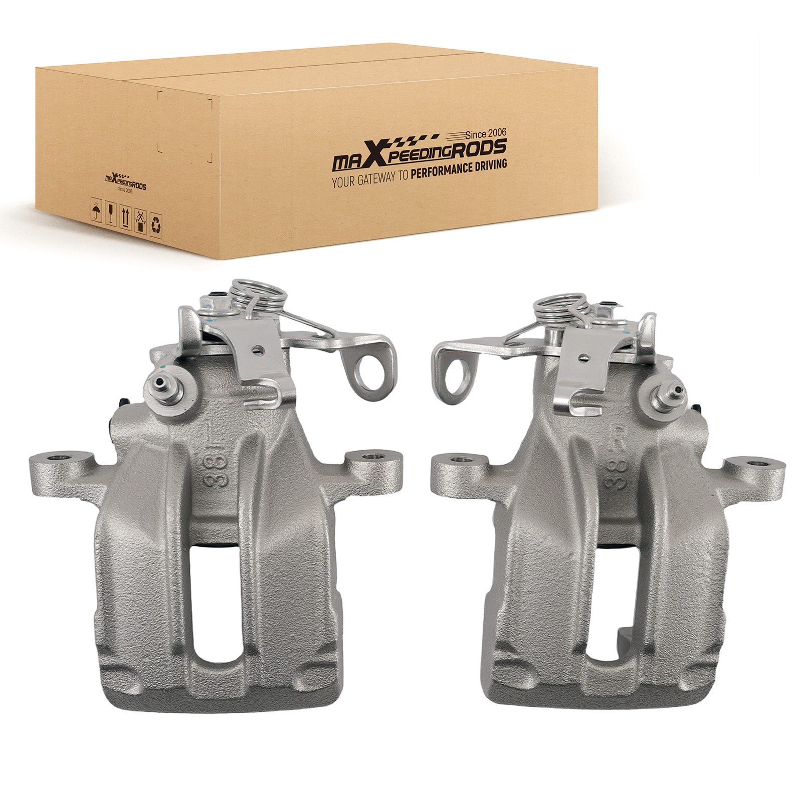 maXpeedingrods Bremsscheibe, Bremseinheit Hinten Links&Rechts for VW Passat Golf Sharan Ford