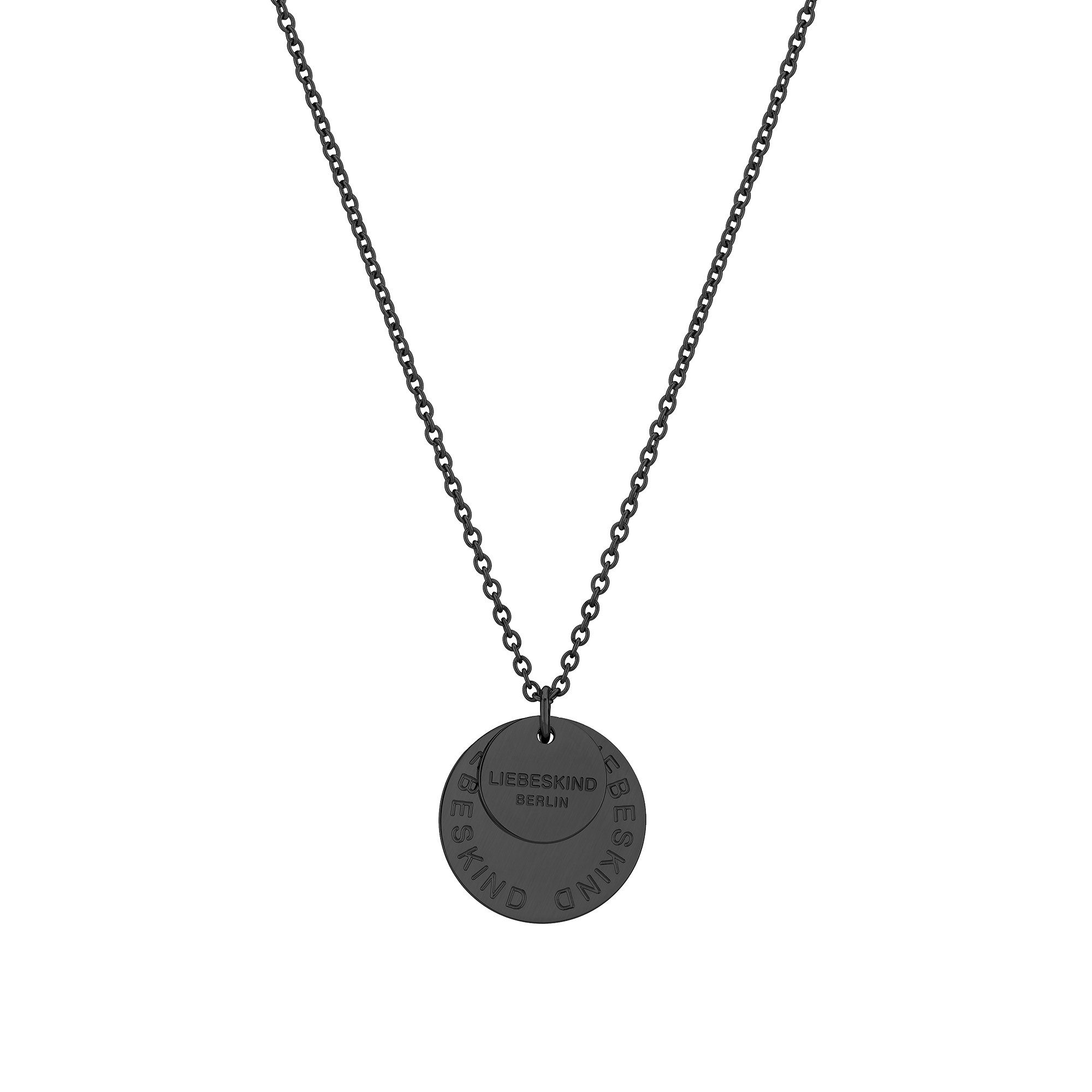Liebeskind Berlin Kette mit Anhänger Logo Basic Edelstahl günstig online kaufen