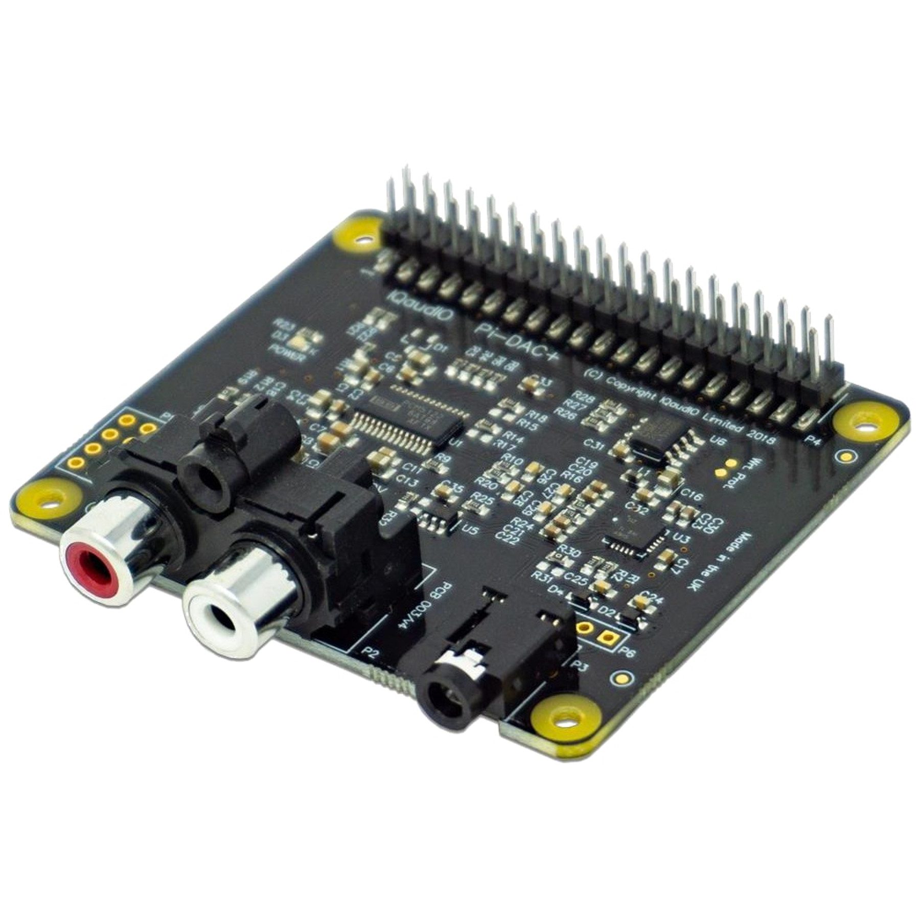 RASPBERRY PI IQaudio DAC+, RB-IQ-SC0368 Soundkarte