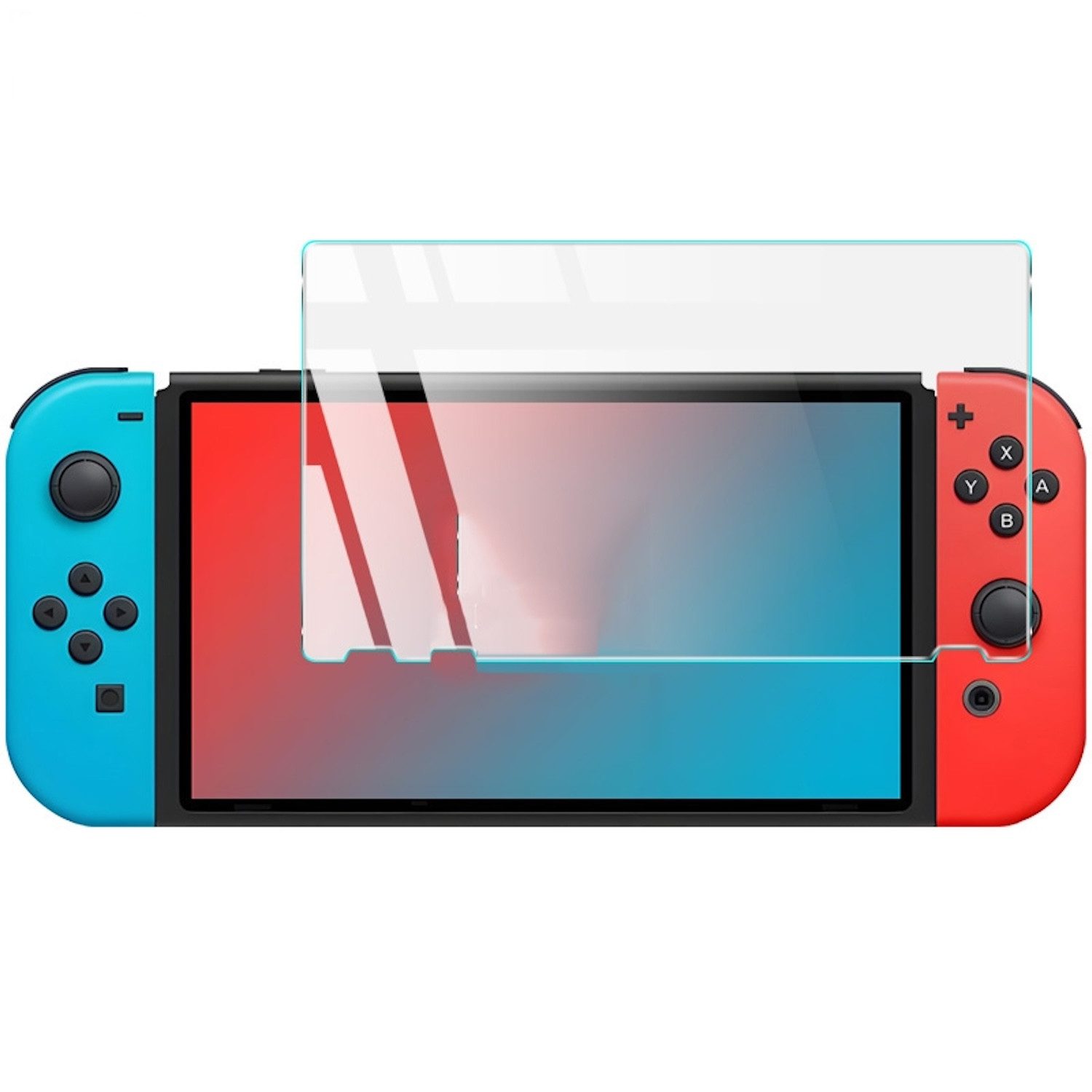 Wigento Tablet-Hülle Für Nintendo Switch 2 imak H Series Premium LCD Hart Glas Schutz Folie, Hochtransparent, kratzfest, bruchsicher