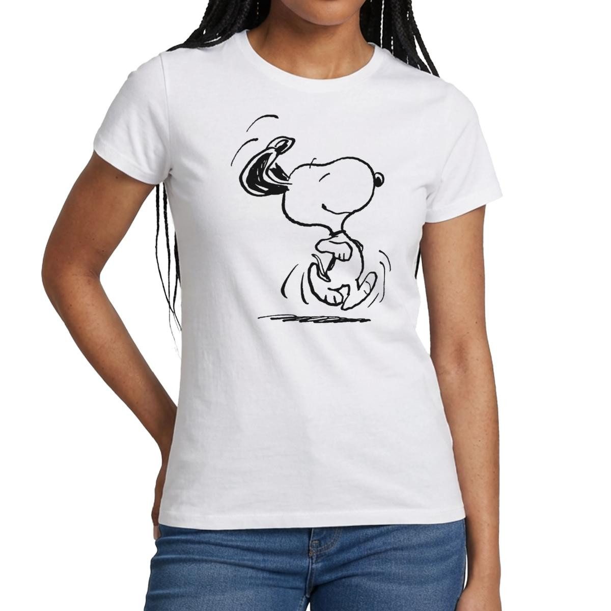 Spreadshirt T-Shirt Peanuts Snoopy Happy Easter Ostern Frauen T-Shirt ...