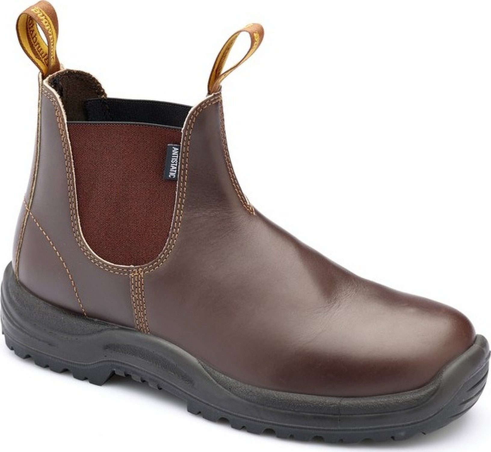 Blundstone 122 Safety Series Stiefel Chestnut Brown Leather – Bild 2 von 5
