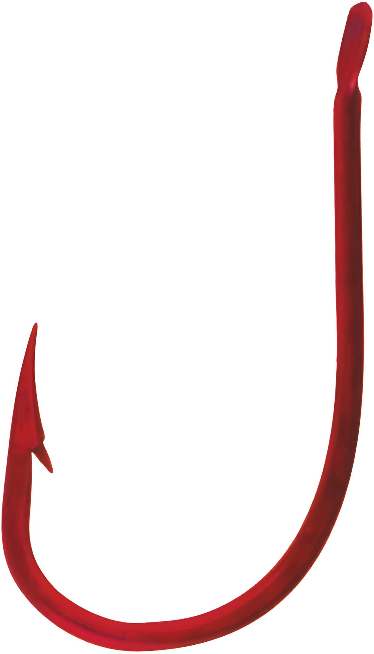 VMC Wurmhaken VMC Predator Zanderhaken 9335 Vorfachhaken 70cm Rot, (Packung, 10-St)