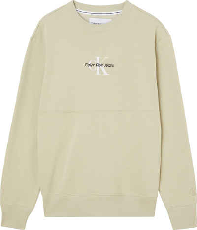 Calvin Klein Jeans Sweatshirt »MONOGRAM LOGO CREW NECK«