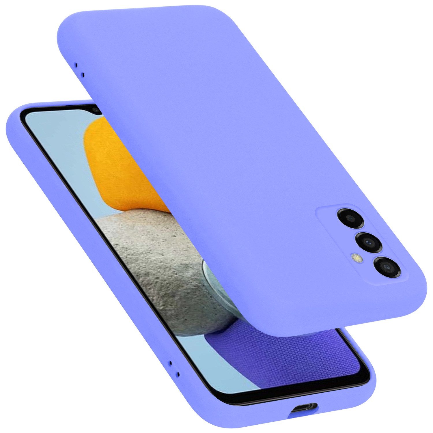 Cadorabo Handyhülle für Samsung Galaxy M23 5G Hülle Samsung Galaxy M23 5G, Flexible Hülle TPU Silikon Schutzhülle Back Cover Case