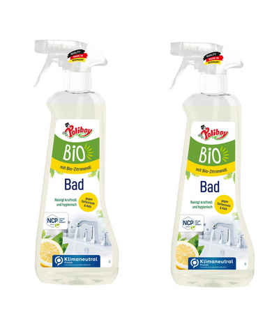 poliboy - 1 Liter - Bio Badreiniger (zum einfachen Reinigen des Badezimmers geeignet - Made in Germany)