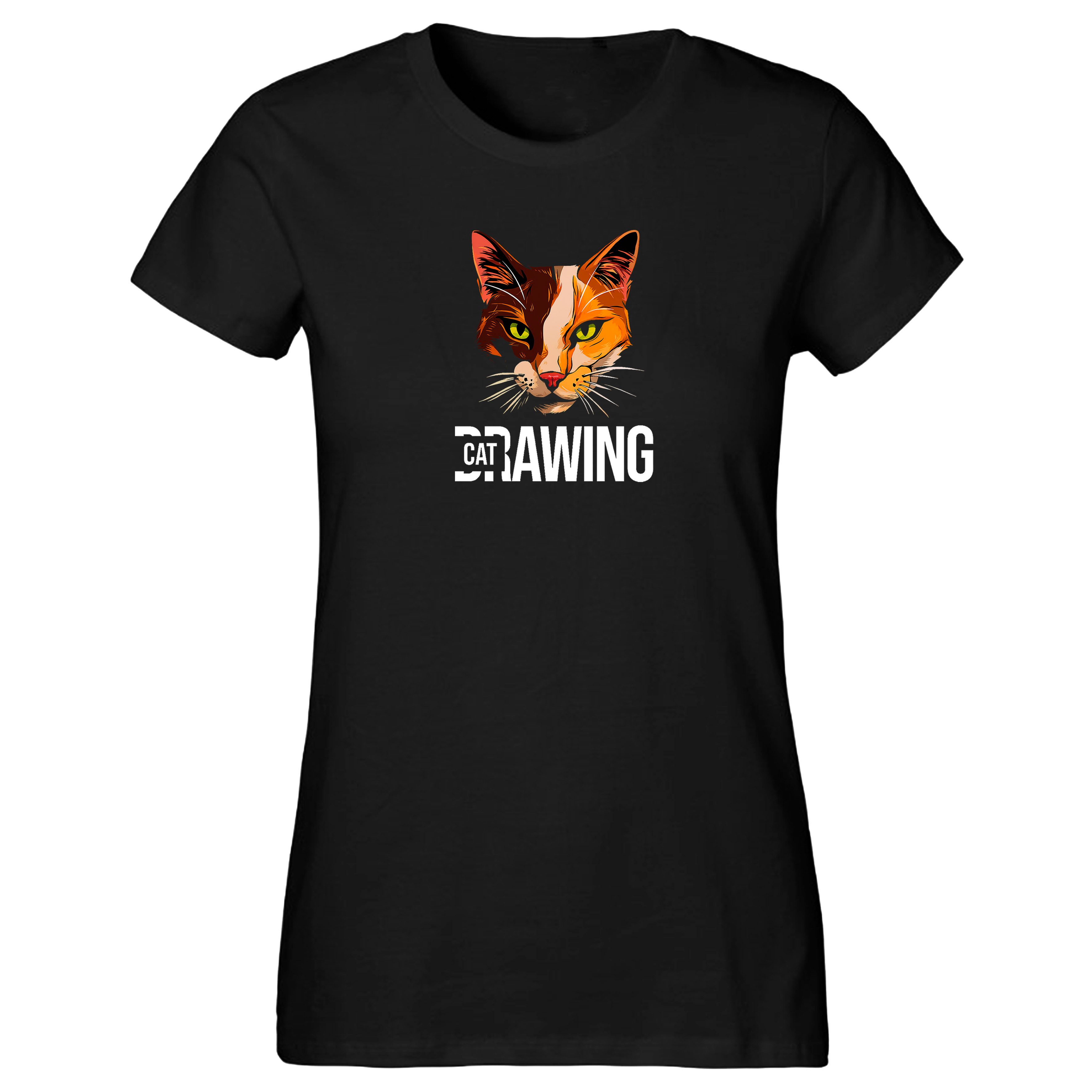 Banco T-Shirt Damen Kurzarm Rundhals Katze Love Liebe Unifarben günstig online kaufen