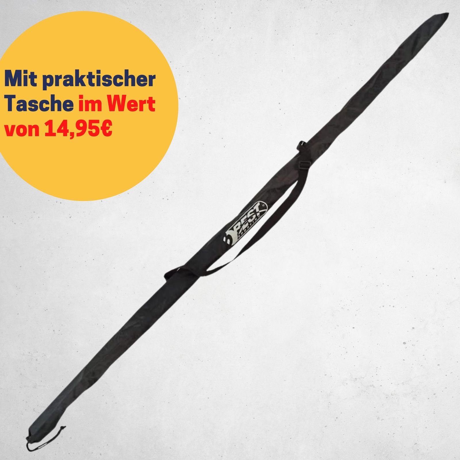Best Sporting Swingstick Swingstick in blau mit Tasche (2-St), Gymnastikstab mit Anleitung für 16 Übungen