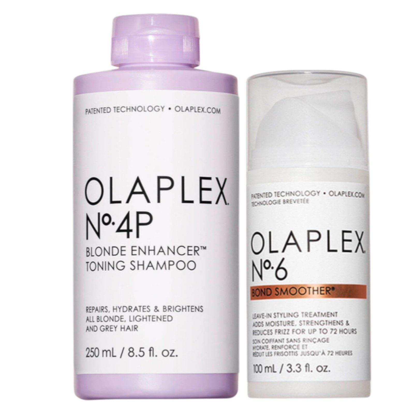 Olaplex Haarpflege-Set No Yellow + Leave-In No. 4P + No. 6, 2-tlg.