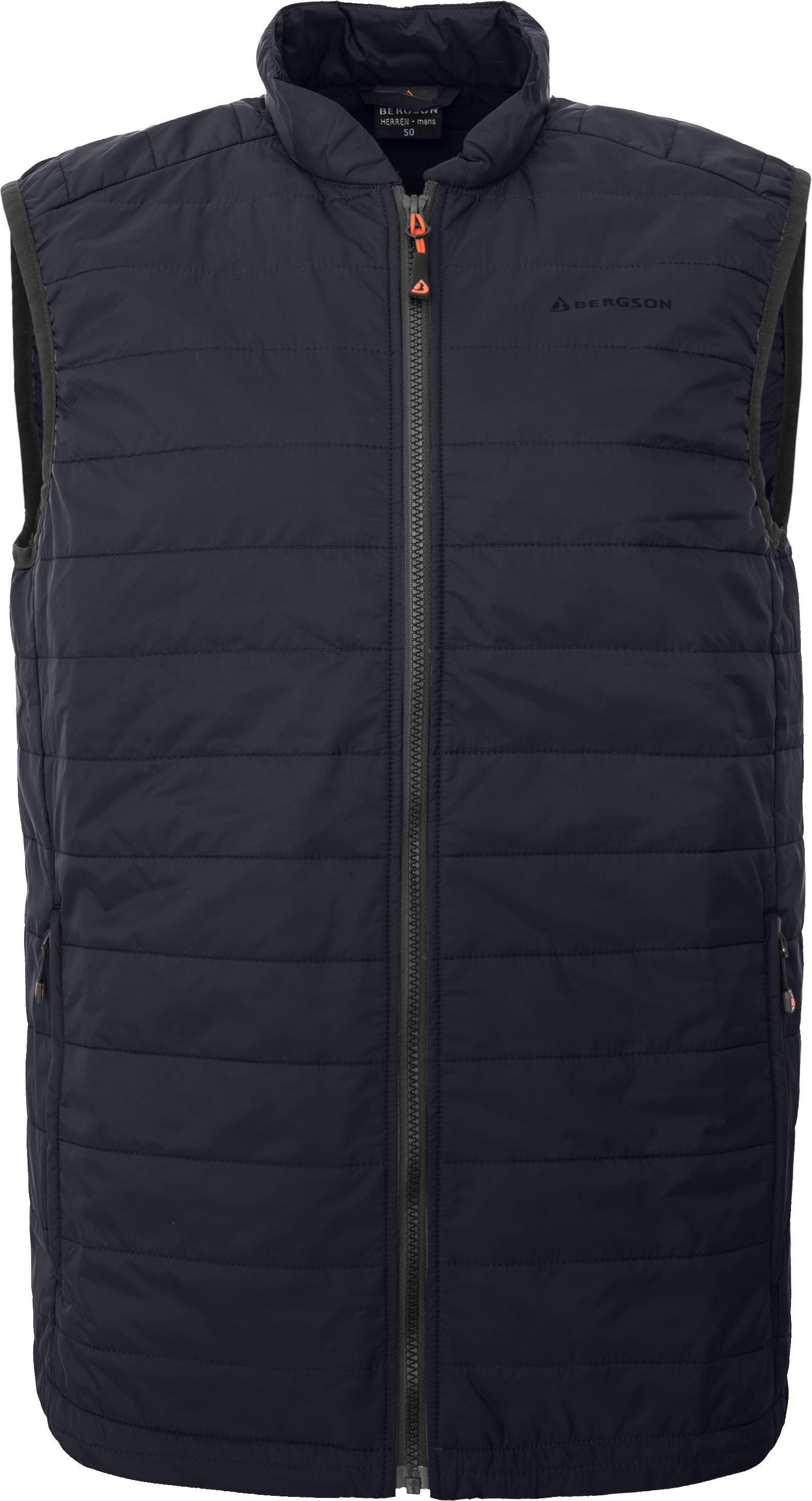 Bergson Outdoorjacke KERVO Herren Steppweste, leicht wattiert, wasserabweisend, PFC-frei, Normal