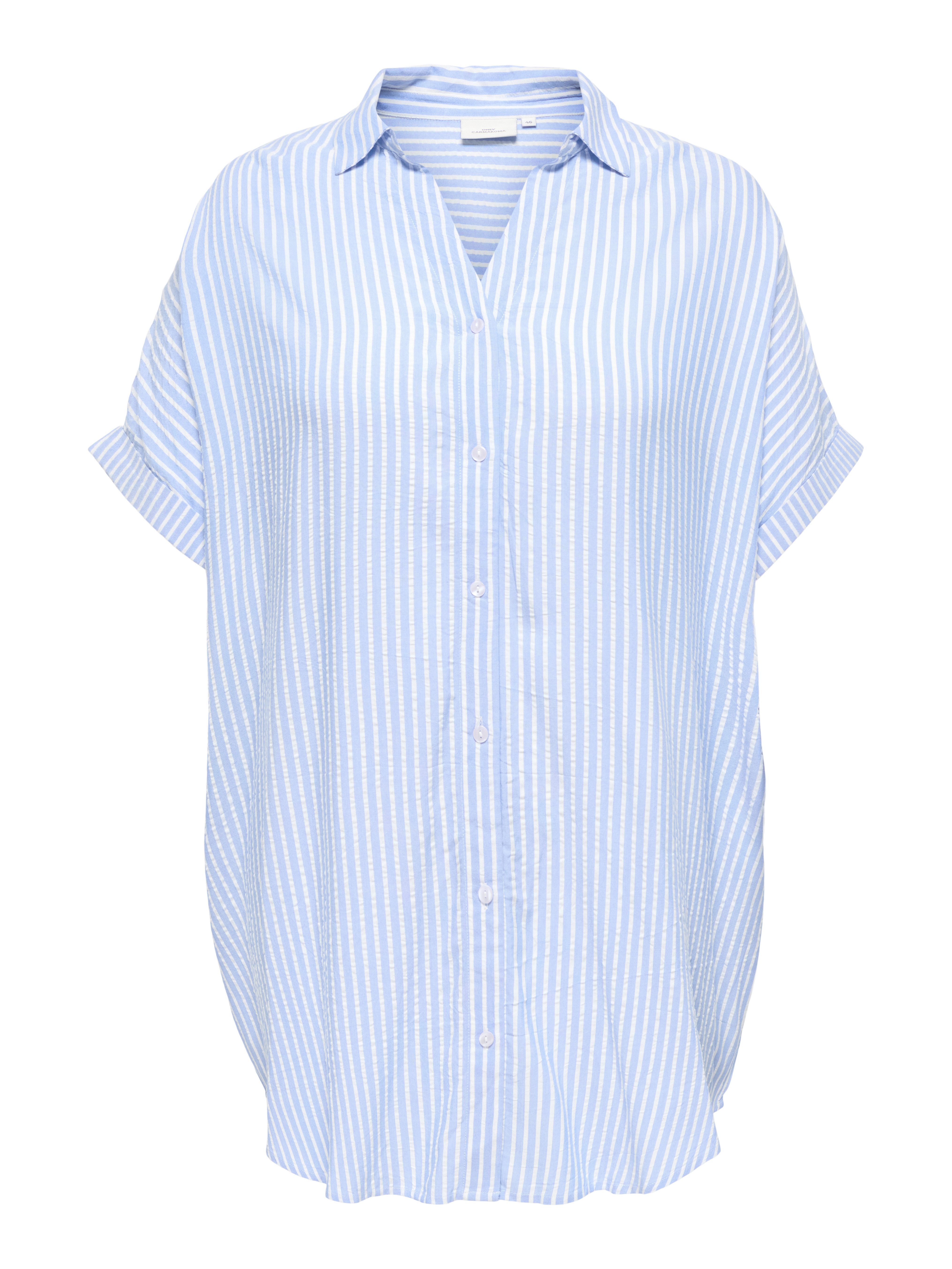 ONLY CARMAKOMA Longbluse CARPENNA SS LOOSE SHIRT WVN Viskose, loose fit