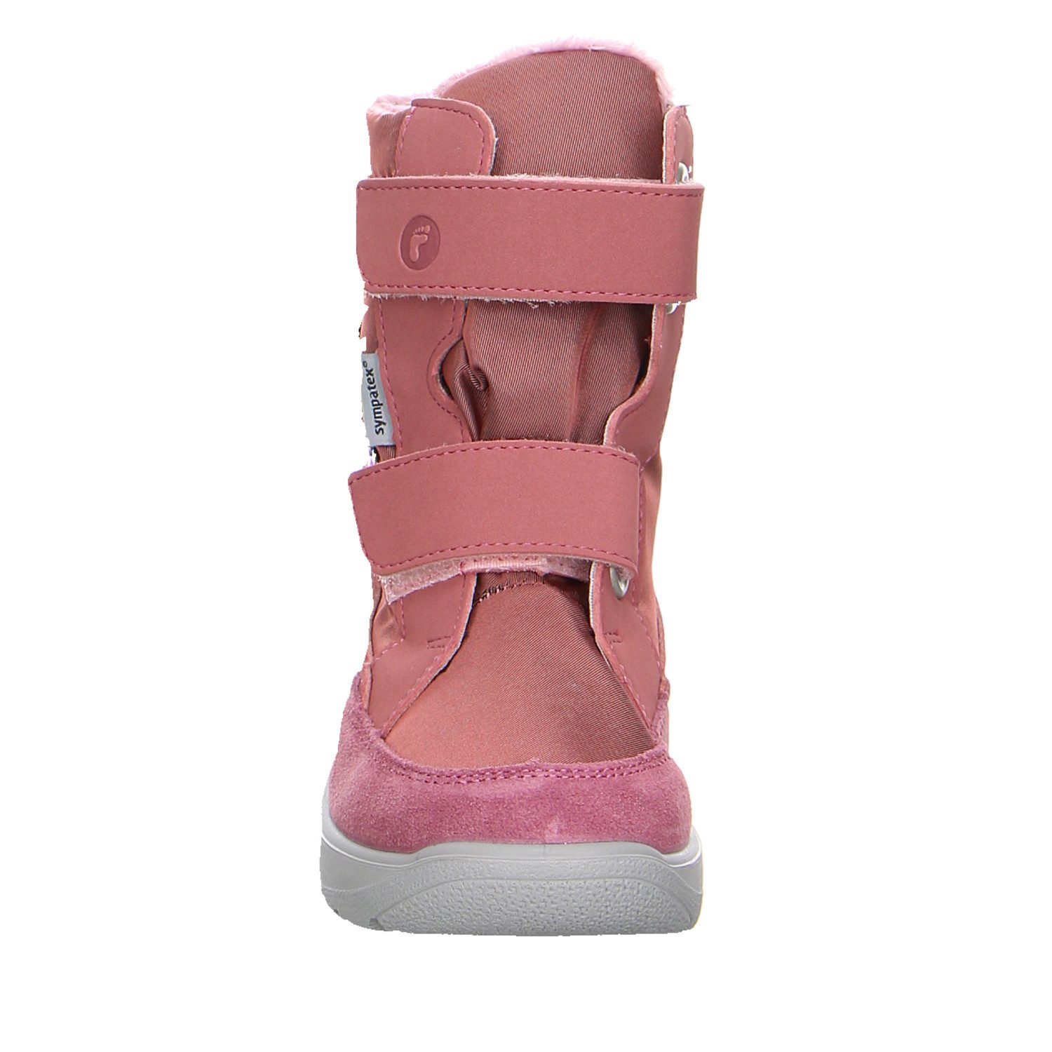 Ricosta Ricosta Annika Velour Klettstiefel Winter Mädchen rot Winterstiefelette – Bild 3 von 5
