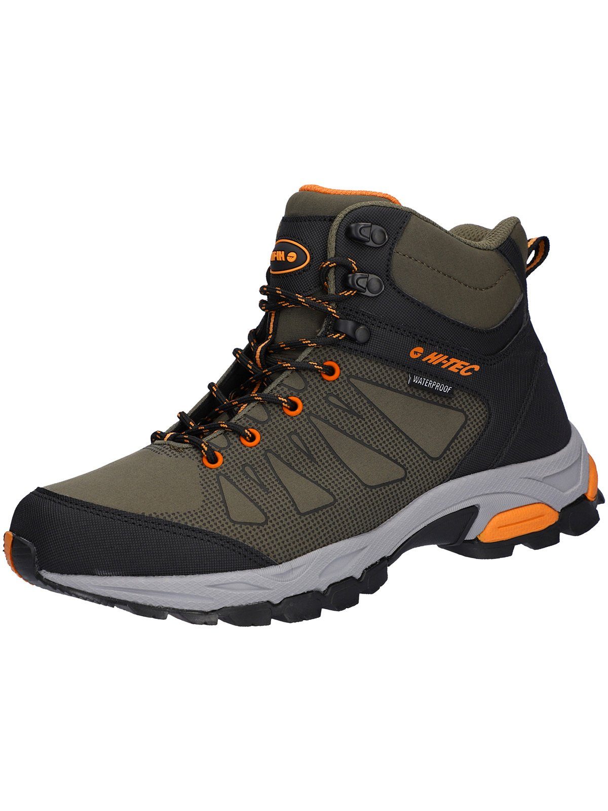 Hi-Tec HI-TEC Raven Mid khaki/orange Wanderschuh
