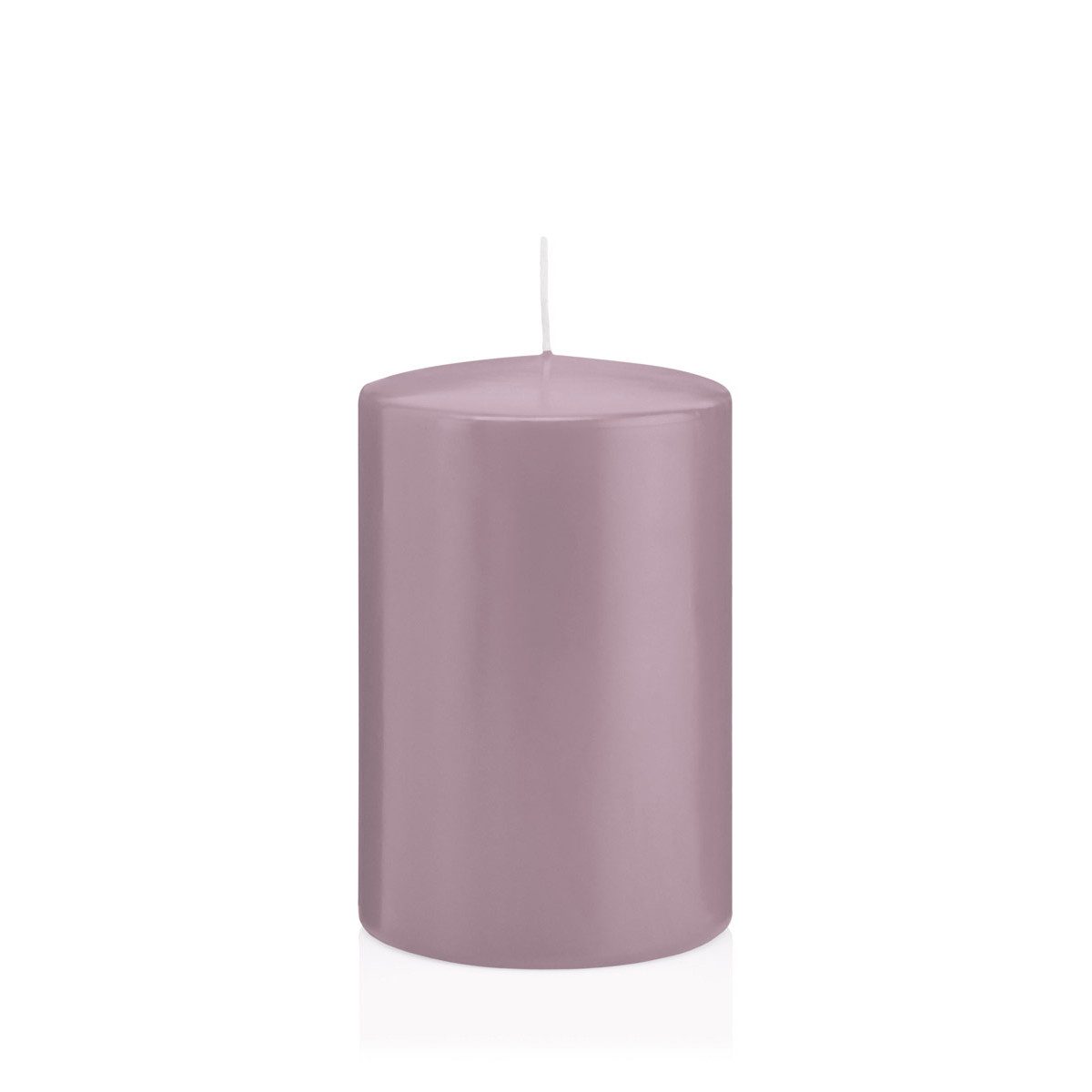 Wiedemann Kerzen Stumpenkerze Stumpenkerzen Mauve Lila Ø 98 x 200 mm, 6 Stück