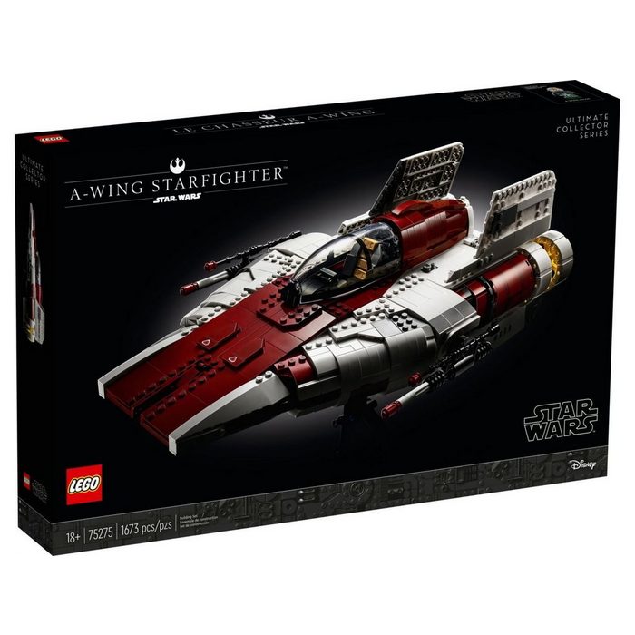 LEGO® Konstruktionsspielsteine LEGO® Star Wars™ - A-wing Starfighter™ (Set 1673 St)