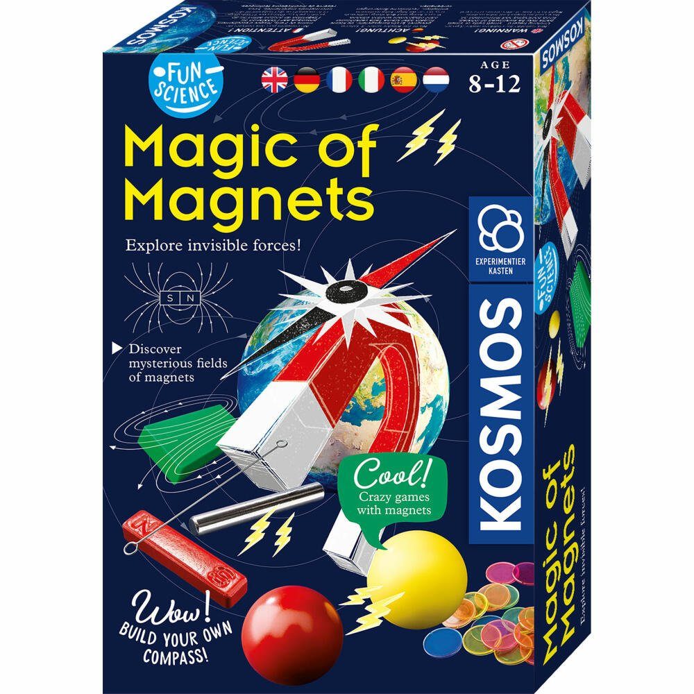 Magnete of Magnets Kreativset Fun Magie der Magic Science Kosmos