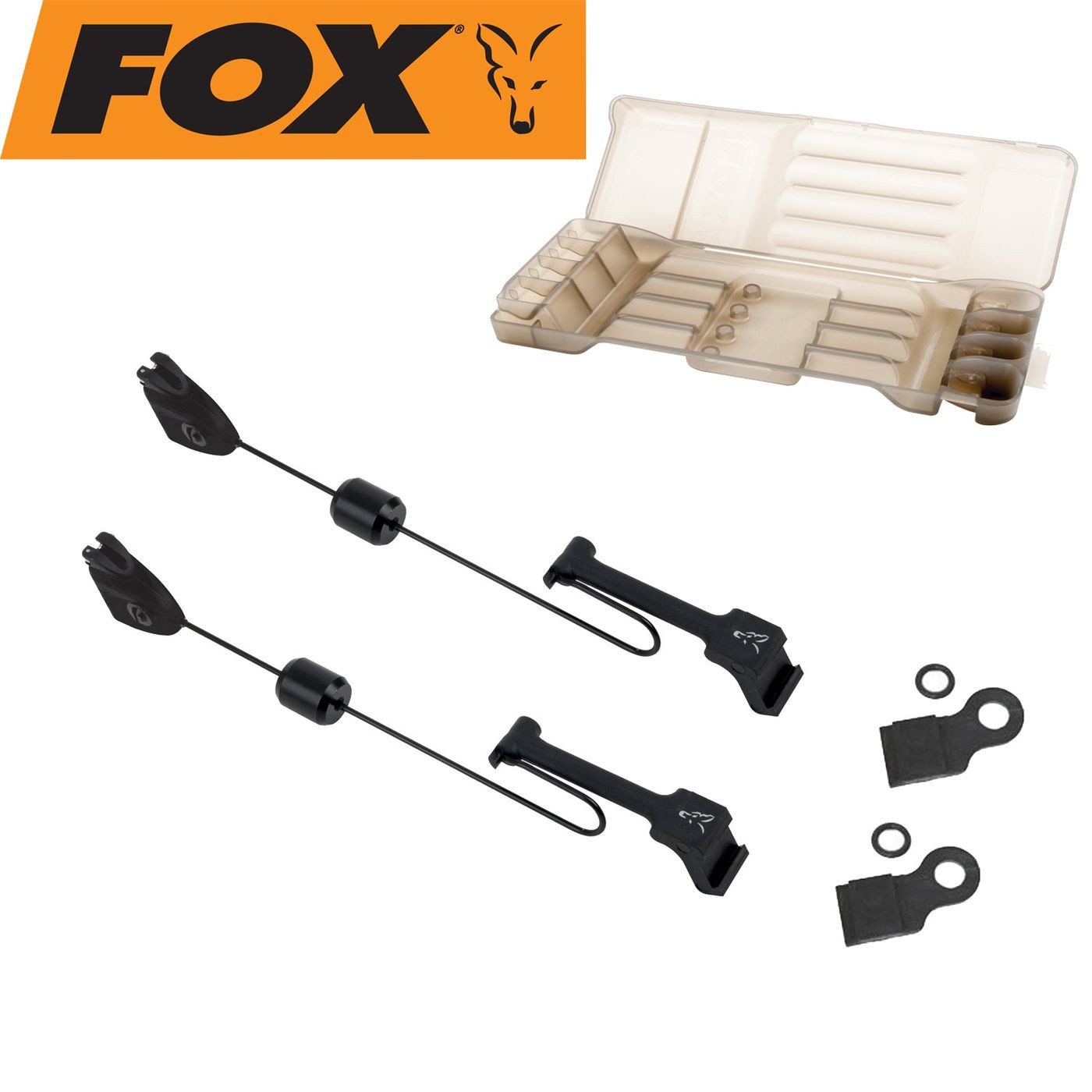 Hängebissanzeiger FOX MK3 Swinger 2er Set - black