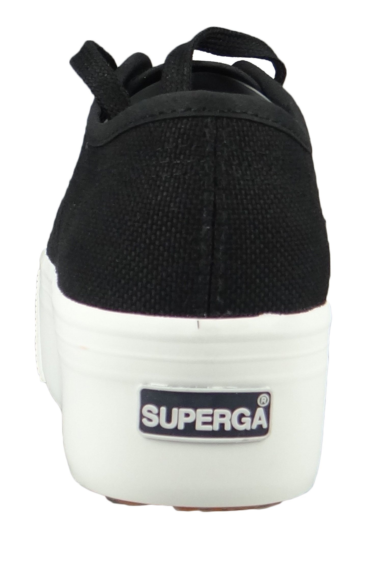 Superga (19801301) white F83 Sneaker S9111LW black Black-Fwhite
