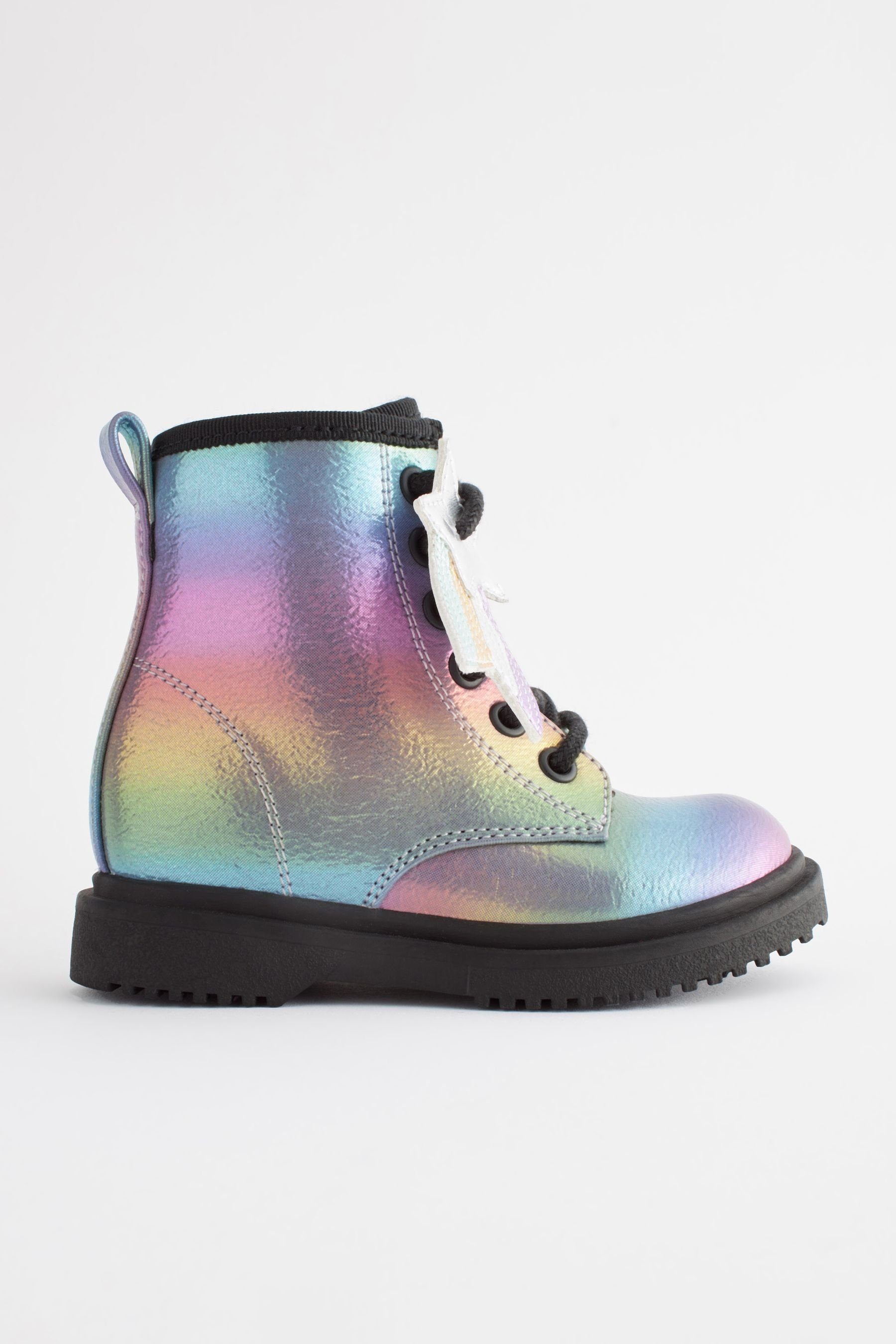 Warm gefütterte Rainbow Schnürstiefelette Next Schnürstiefel (1-tlg)