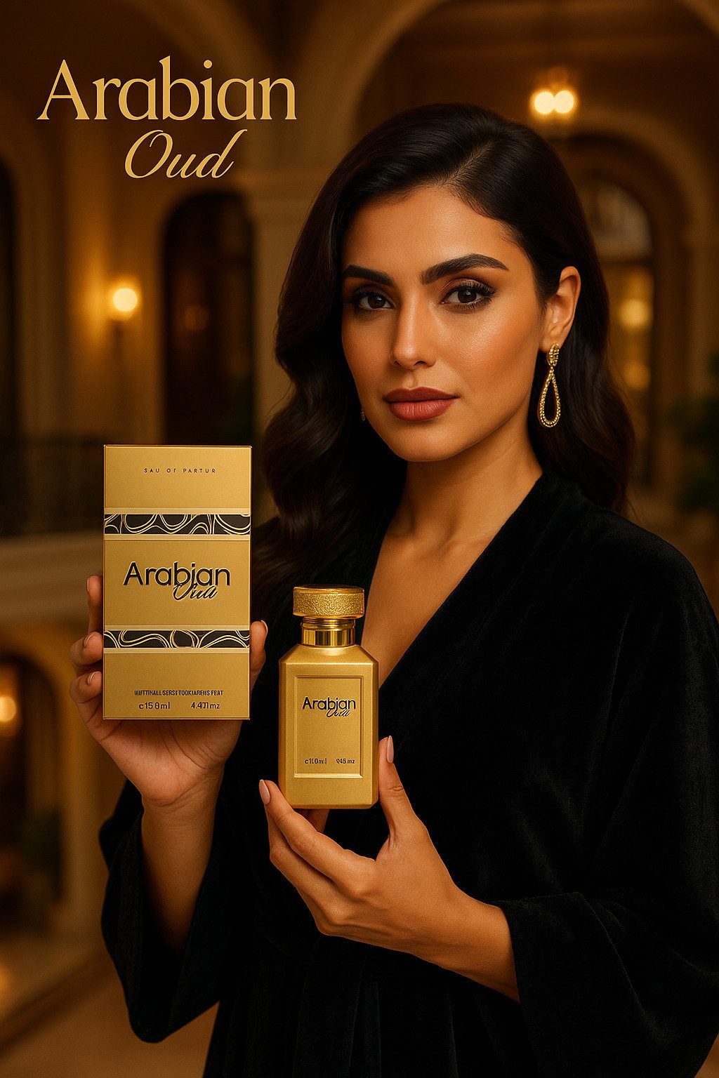 Attar & Co London Eau de Parfum Arabian Oud Classic & Intense Unisex, Würzig, Orientalisch 100 ml, 1-tlg., Hergestellt in England, Orientalisch-Holzig, fruchtige Süße
