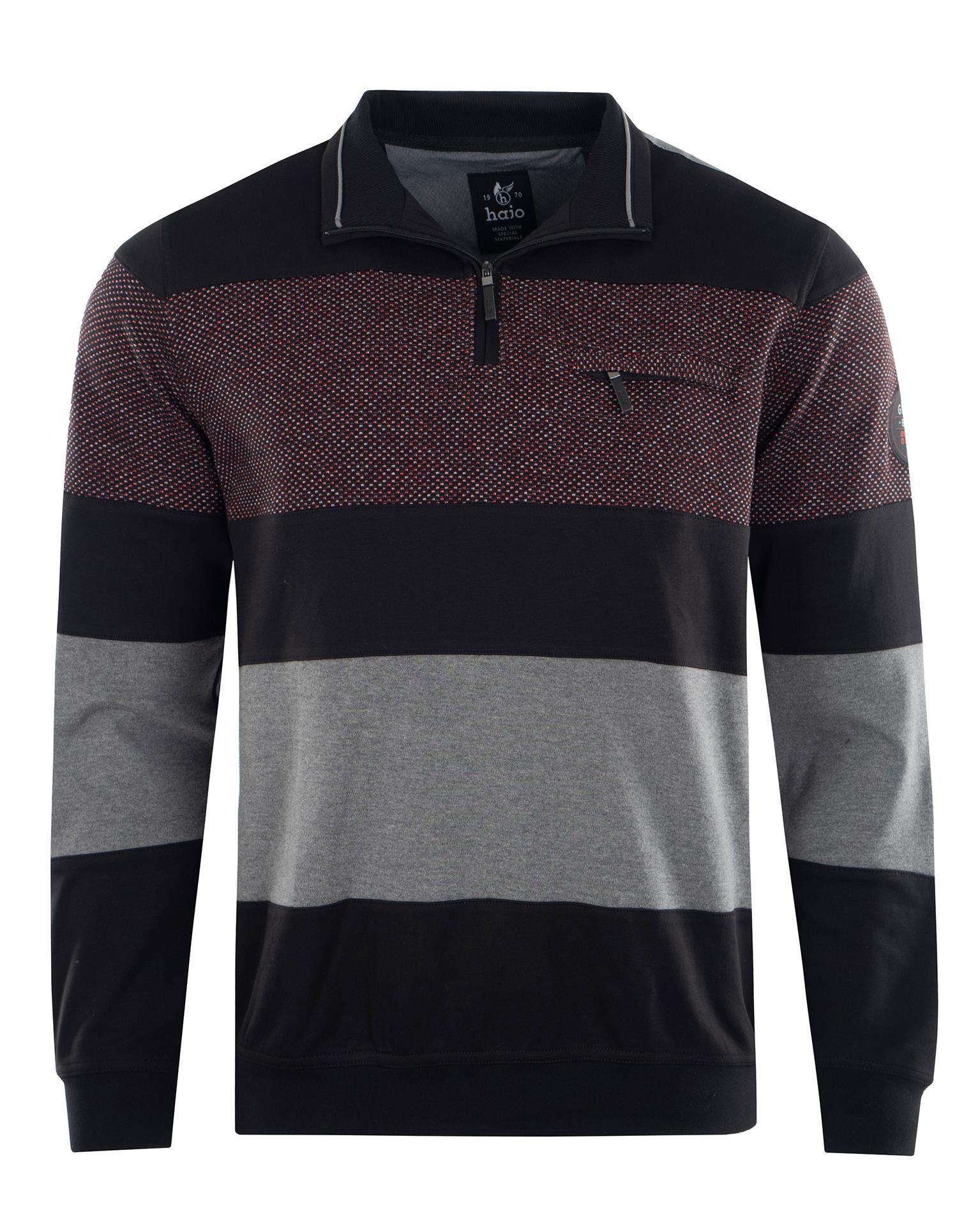 Hajo Sweatshirt Sweatshirt mit Troyerkragen und günstig online kaufen