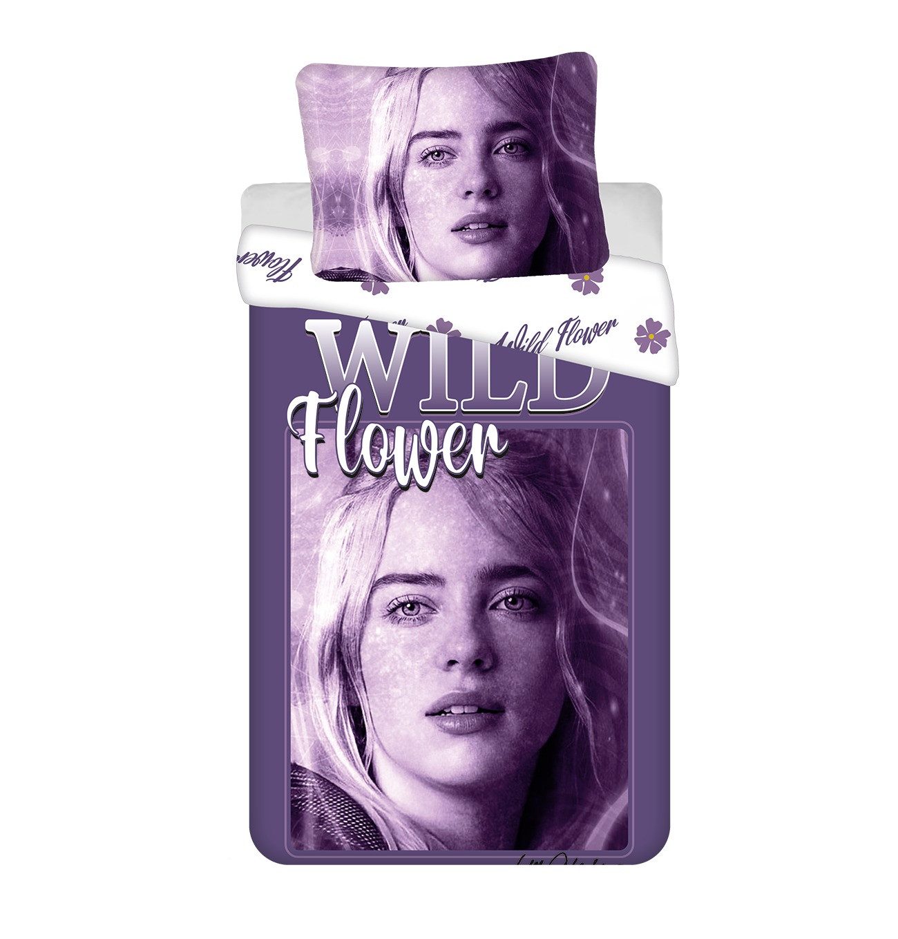 BILLIE EILISH Kinderbettwäsche Bettwäsche-Set aus Baumwolle günstig online kaufen