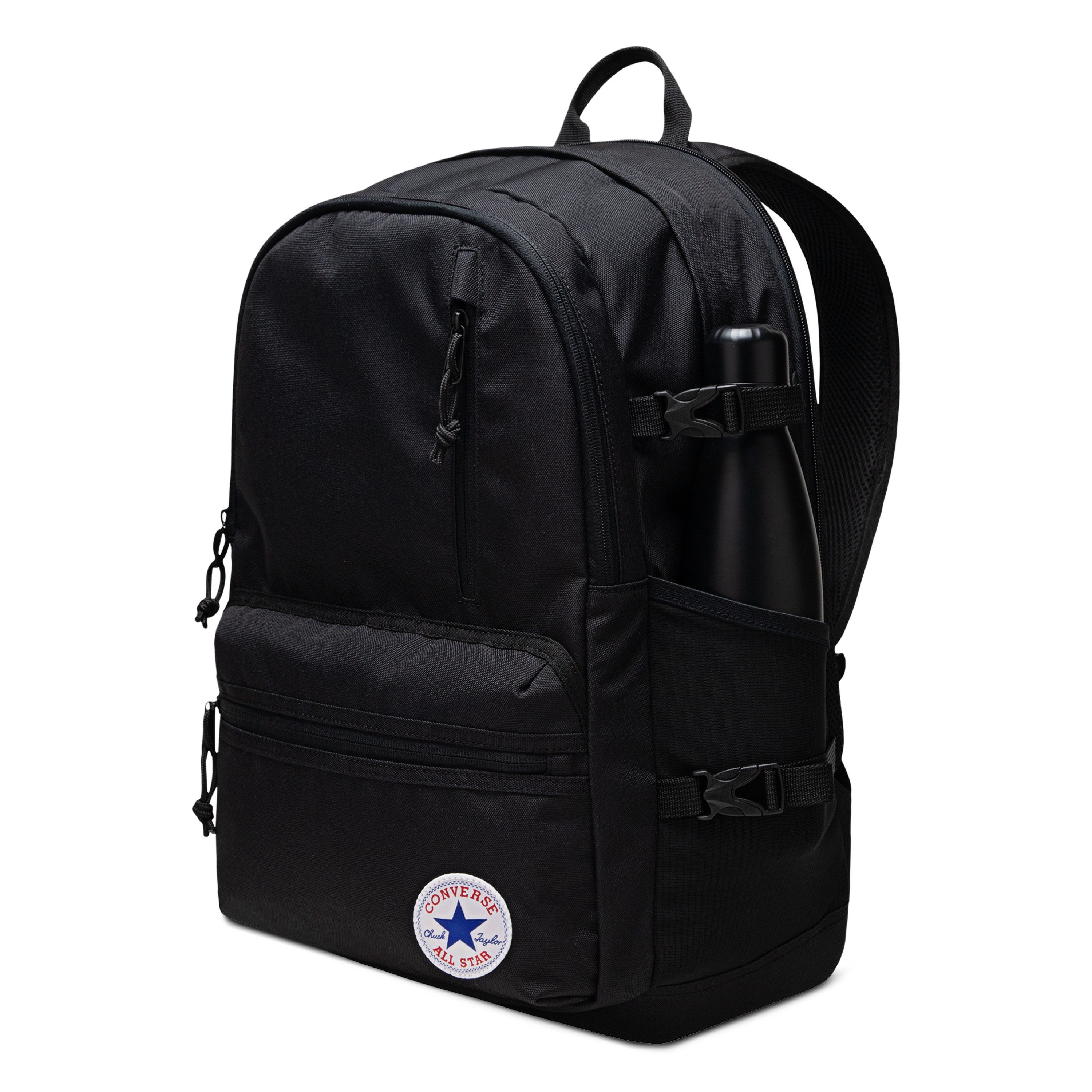 Converse Rucksack STRAIGHT EDGE BACKPACK (1-tlg), für Erwachsene, 26 Liter Volumen, drei separate Taschen