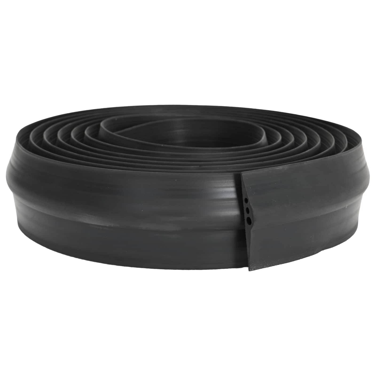 vidaXL Türbeschlag Bodenabdichtung für die Garage 112 x 20 mm 2,5 m EPDM Gummi (1 St)