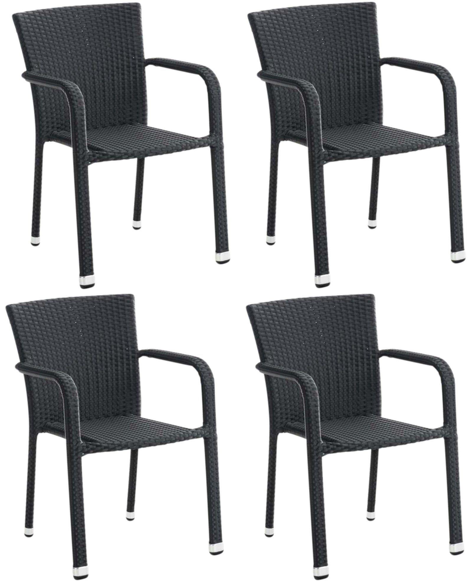 CLP Gartenstuhl Stapelstühle Leonie (4er Set), günstig online kaufen