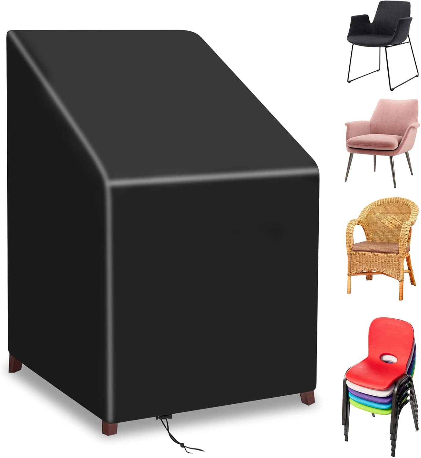 Auledio Gartenmöbel-Schutzhülle Schutzhülle gartenstühle stapelstühle, schu günstig online kaufen