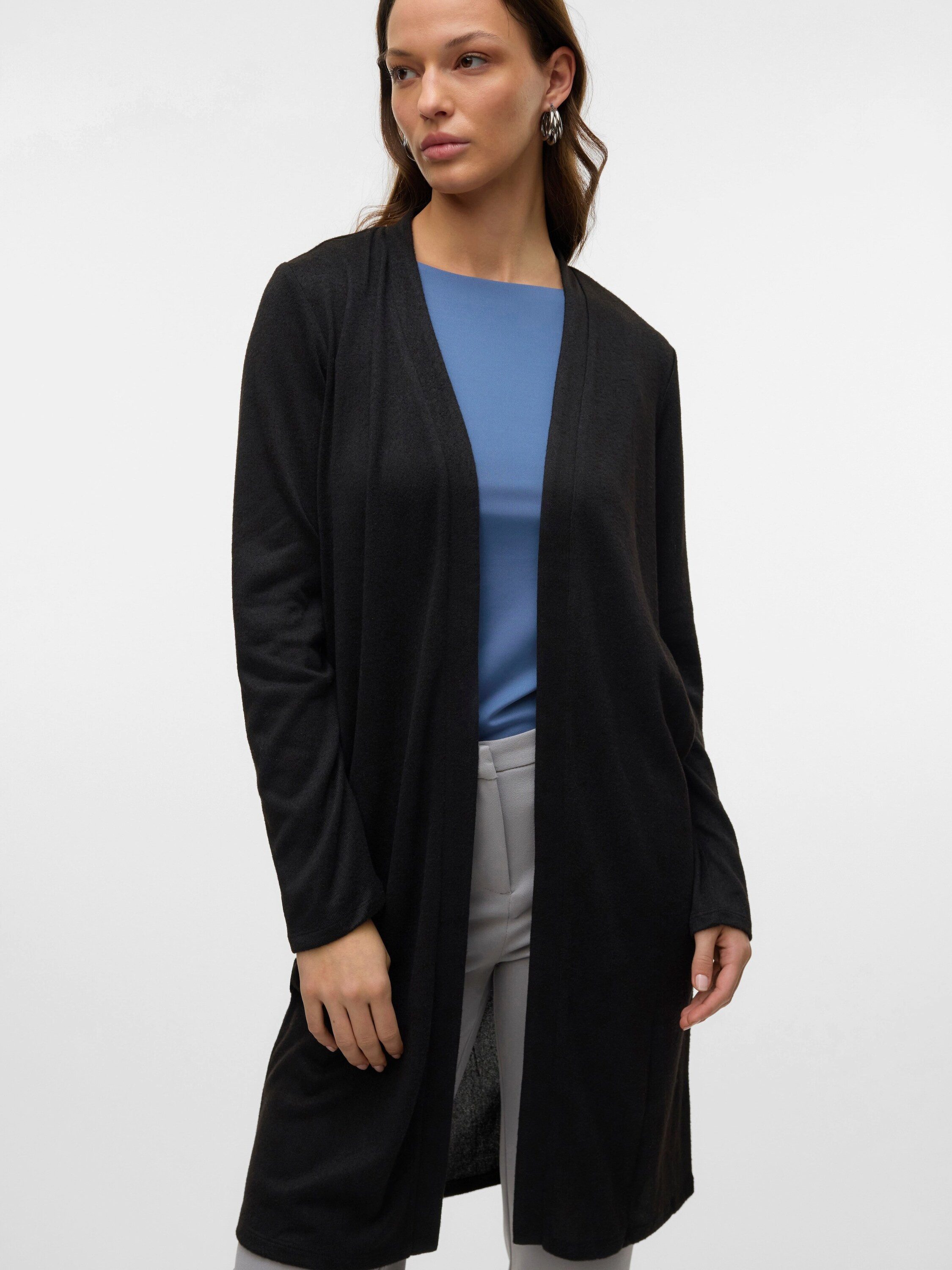 Vero Moda Strickjacke (1-tlg) Plain/ohne Details günstig online kaufen
