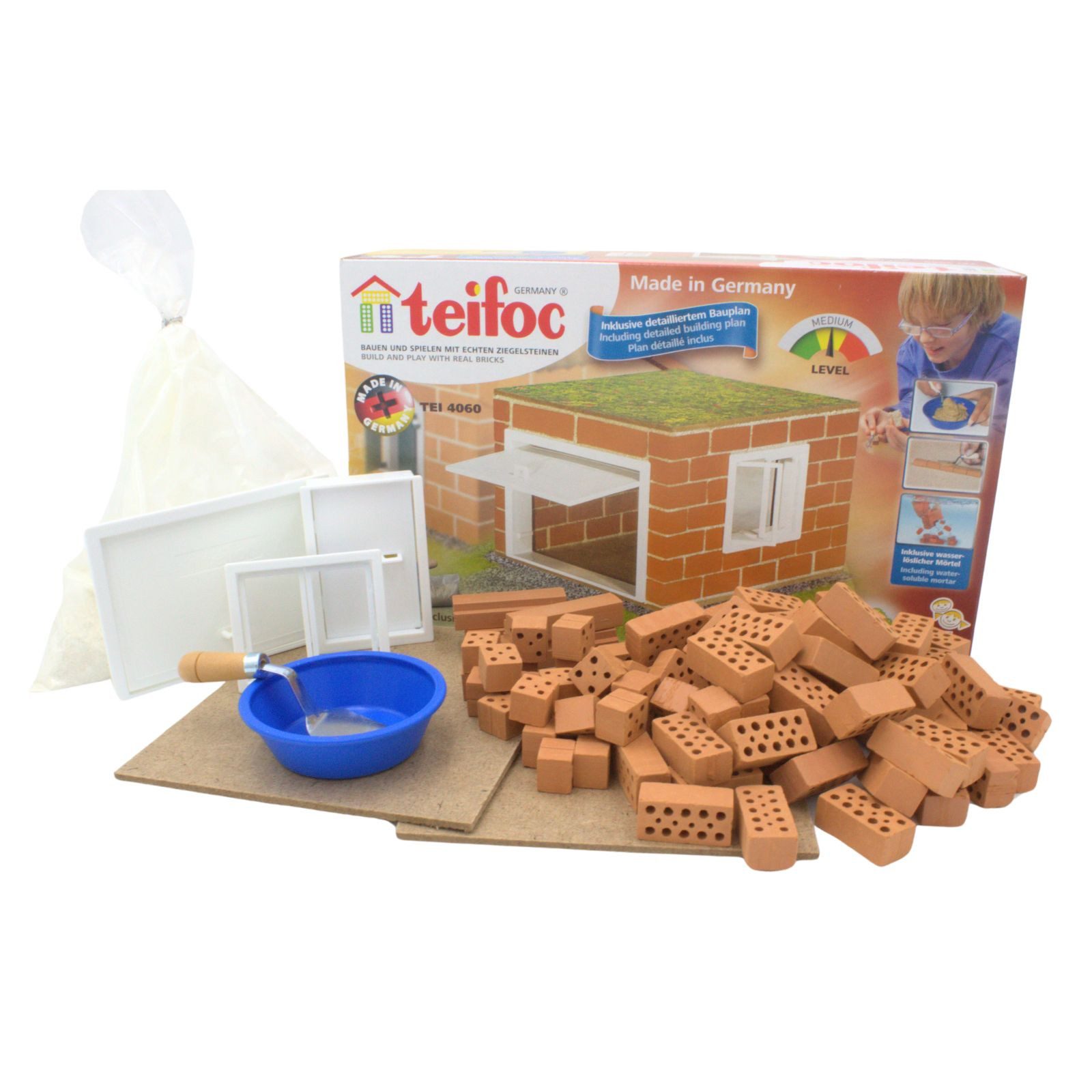 teifoc Garage Steinbaukasten, (Bausatz, 100 St., Bastelset), für Spielzeuga günstig online kaufen