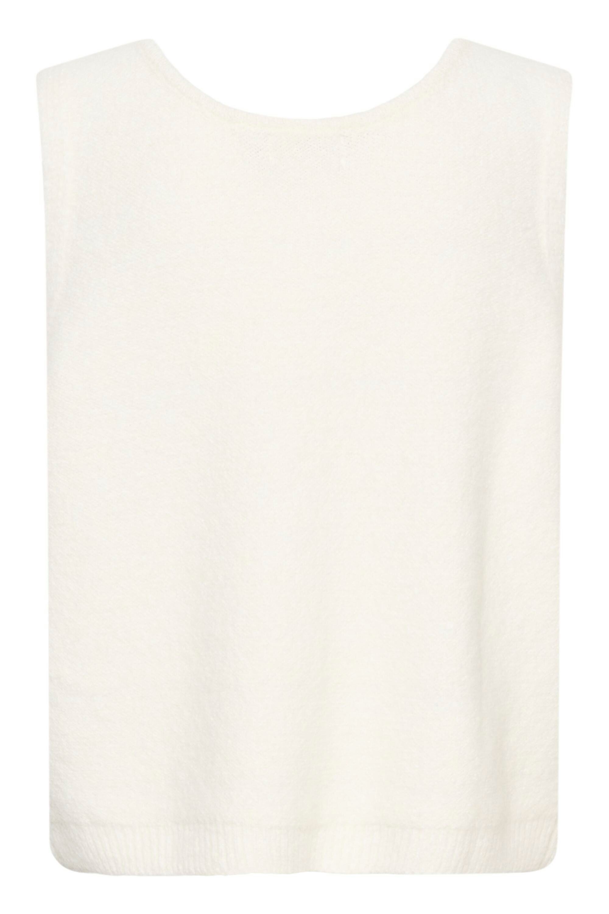 Cream Strickweste Strickweste CRBulp