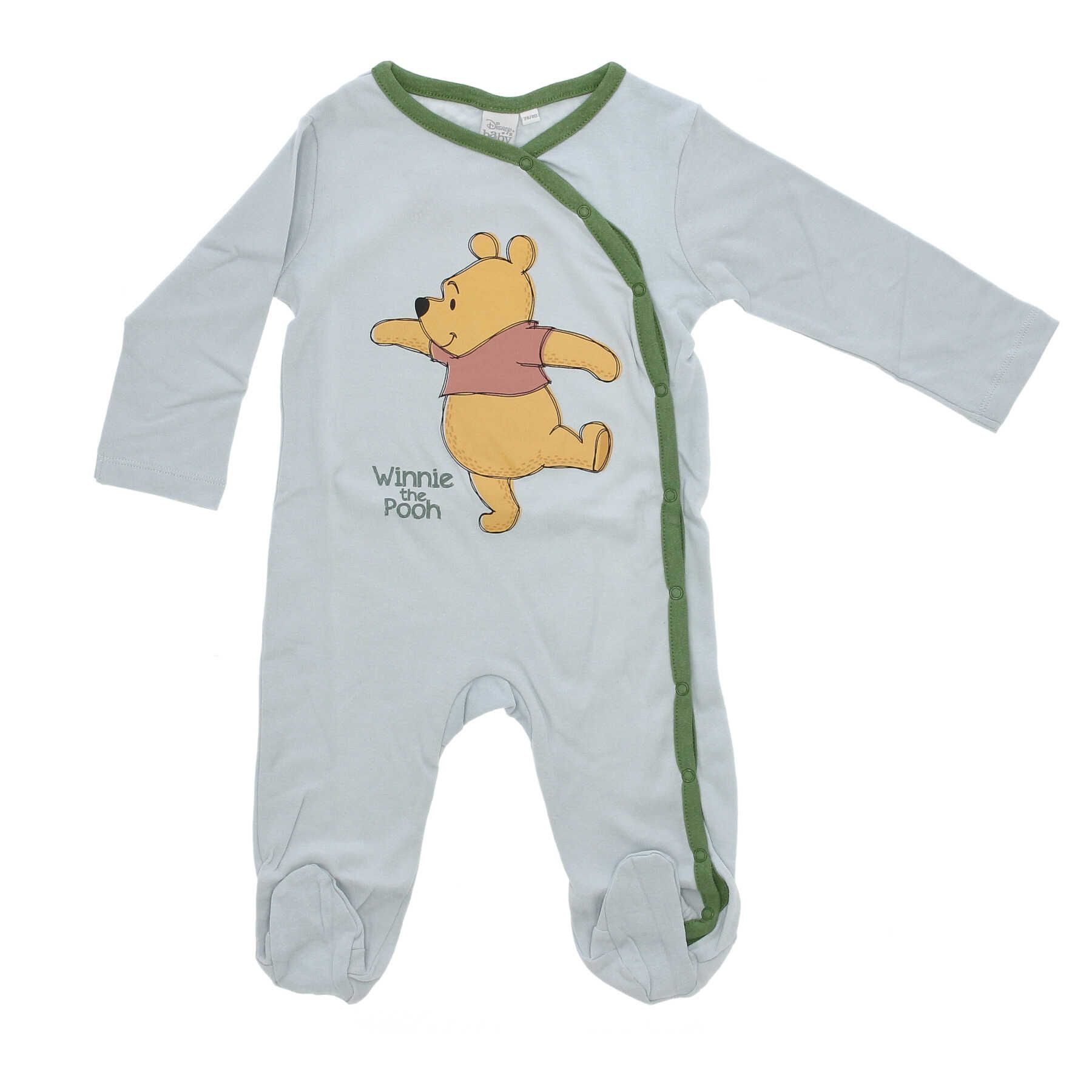 Disney Winnie Puuh Strampler Winnie Puuh Baby-Strampler Baby-Outfit kuscheliger Einteiler für Babys