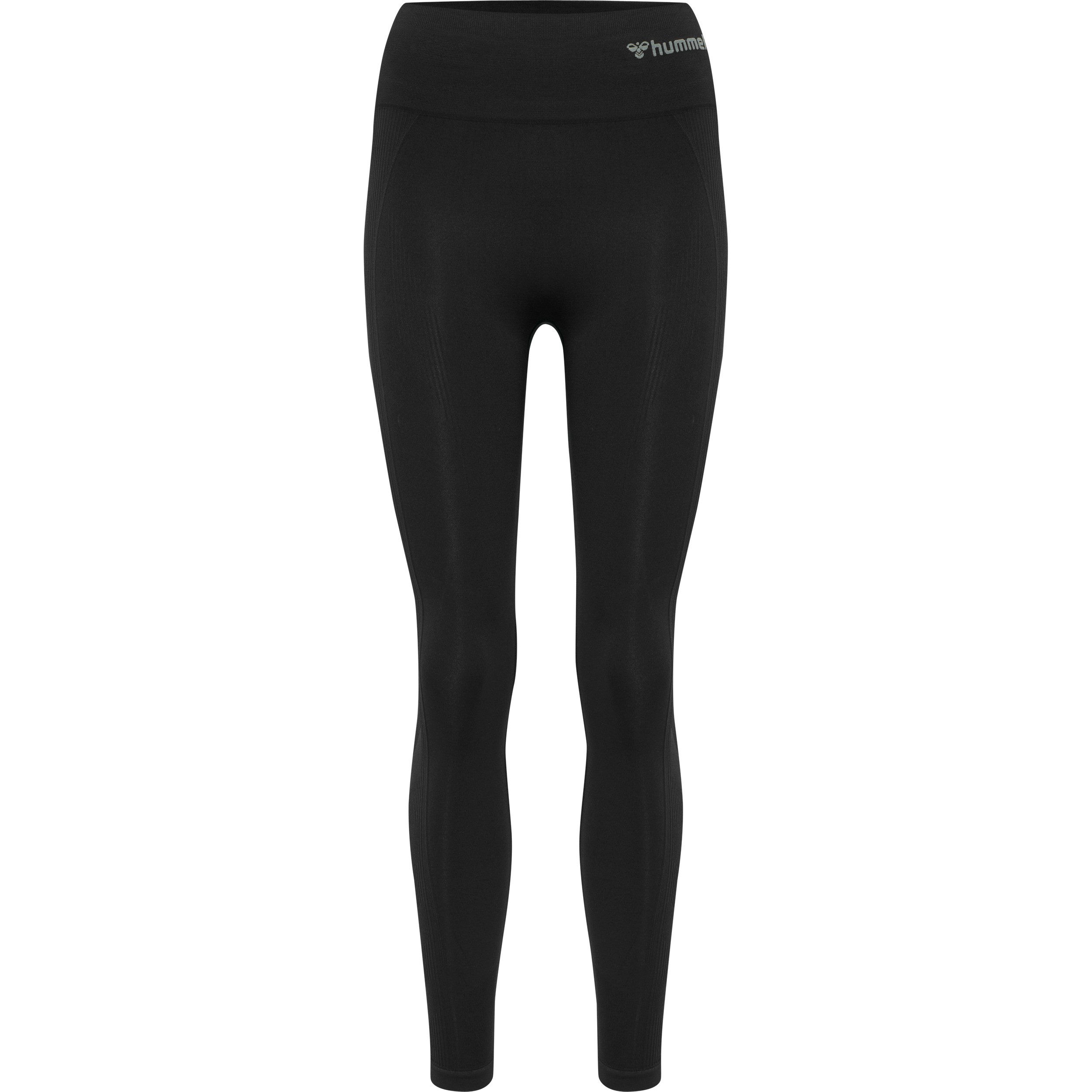 hummel Trainingstights HMLTIF SEAMLESS HIGH WAIST TIGHTS dehnbarer Stoff, enge Passform, nahtloses Design